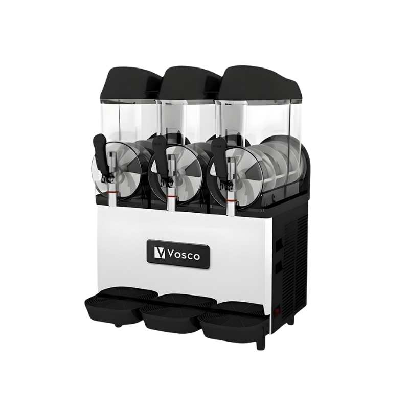 Vosco VXC-336 12+12+12 L  Üç Hazneli Ice Slush Makinesi